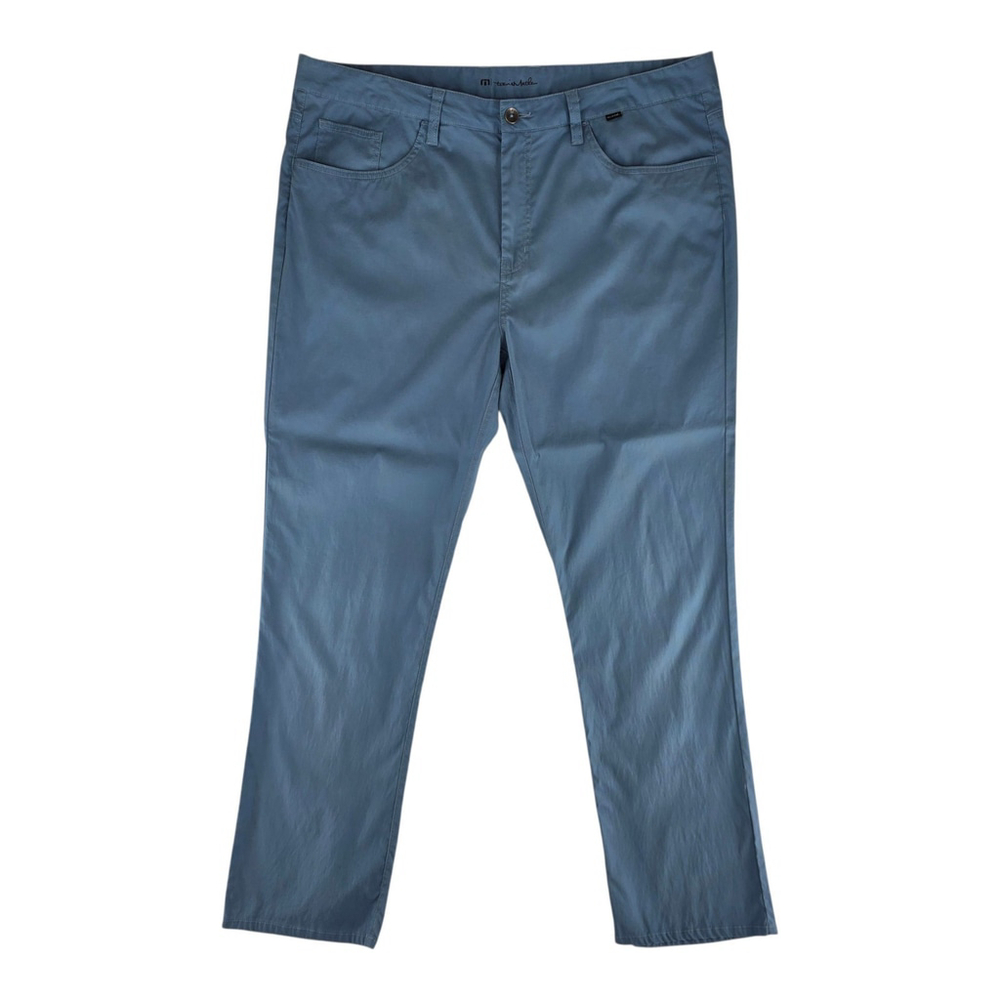 Office Tech TravisMathew Pants Men’s 40x32 Blue Tencel Stretch Golf Workwear...